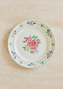 Assiettes à Dessert Anciennes, Fleuries-Sezane Online