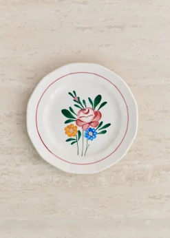 Assiettes à Dessert Anciennes, Fleurs Des Champs-Sezane Best