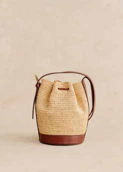 Bourse Mini Farrow Raphia-Sezane Hot