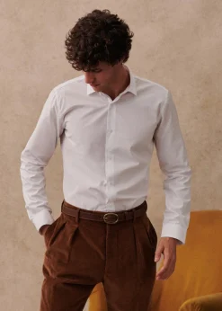 Chemise Allen Pinpoint-Sezane Sale