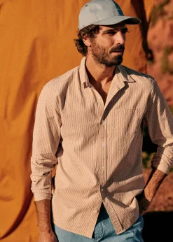 Chemise Charlie Seersucker-Sezane Cheap