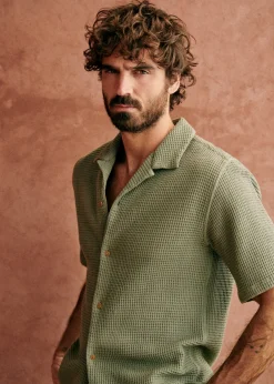 Chemise Holt Gaufrée-Sezane Sale