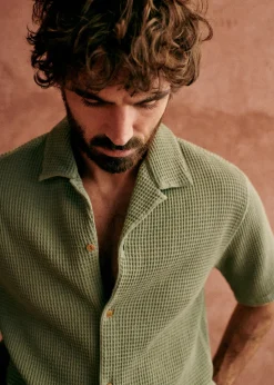 Chemise Holt Gaufrée-Sezane Sale