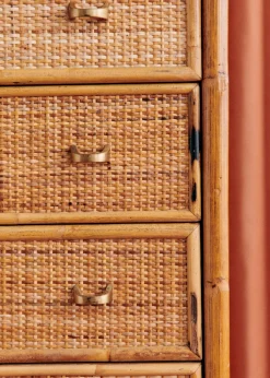 Console En Et Bambou Vintage-Sezane Cheap