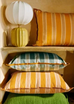 Coussin Rayures Amalfi -  Grand Modèle-Sezane Cheap