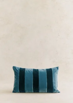 Coussin Rayures Velours - Petit Modèle-Sezane Flash Sale