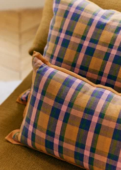 Coussin Tissé Madras - Grand Modèle-Sezane Cheap