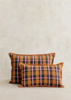 Coussin Tissé Madras -  Grand Modèle-Sezane Cheap