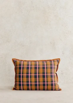 Coussin Tissé Madras -  Grand Modèle-Sezane Cheap