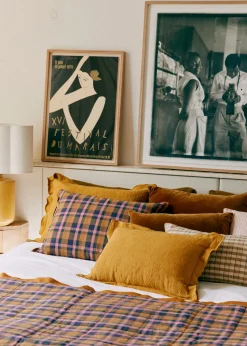 Coussin Tissé Madras -  Grand Modèle-Sezane Cheap
