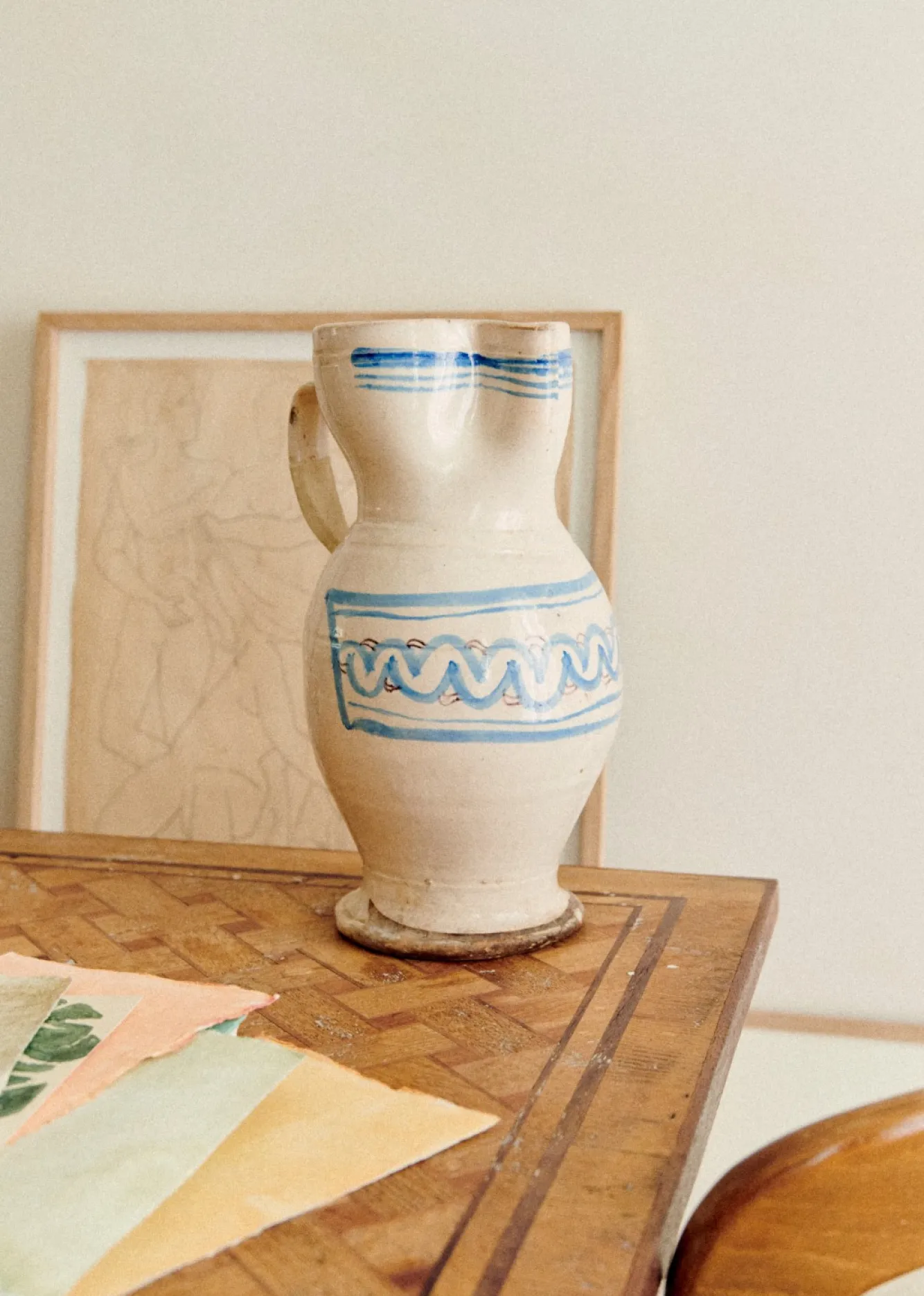 Jarre Italienne Vintage Grand Modèle-Sezane Fashion