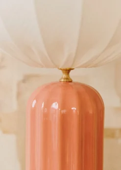 Lampe Traviata Grand Modèle - Rose Amalfi-Sezane Clearance