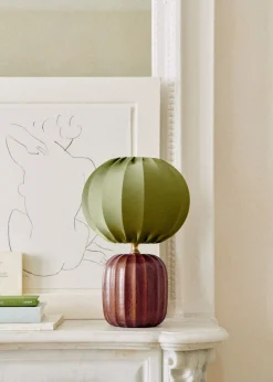 Lampe Traviata Petit Modèle - Acajou-Sezane Hot