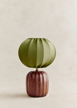 Lampe Traviata Petit Modèle - Acajou-Sezane Hot