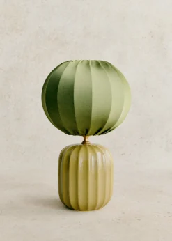 Lampe Traviata Petit Modèle - Vert Olive-Sezane Best