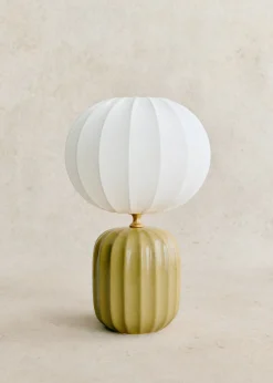 Lampe Traviata Petit Modèle - Vert Olive-Sezane Best