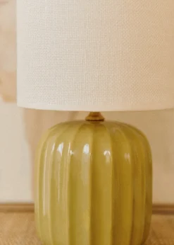 Lampe Traviata Petit Modèle - Vert Olive-Sezane Best