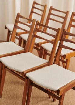 Lot De 6 Chaises Années 1960-Sezane Sale