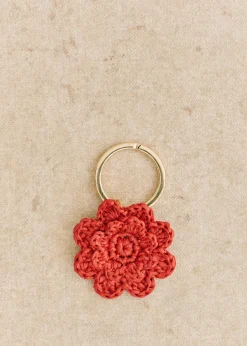 Porte-clés Fleur-Sezane New