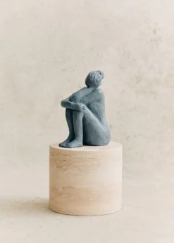 Sculpture Guénolée Courcoux - Femme Dans Ses Pensées Grand Modèle-Sezane Cheap