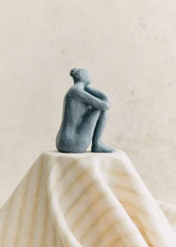 Sculpture Guénolée Courcoux - Femme Dans Ses Pensées Petit Modèle-Sezane Online