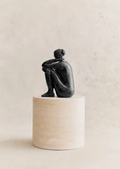 Sculpture Guénolée Courcoux - Femme Dans Ses Pensées Grand Modèle-Sezane Fashion