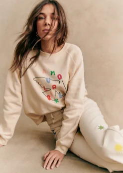 Sweat-Shirt Amour Libre Oiseau - Sézane X Pangea-Sezane New