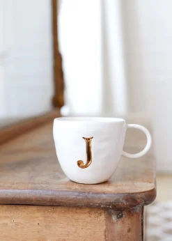 Sézane Maison - Mug Appolline Ecru-Sezane Sale