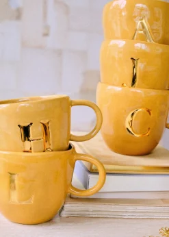 Sézane Maison - Mug Appolline Ocre-Sezane Cheap