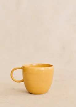 Sézane Maison - Mug Appolline Ocre-Sezane Fashion
