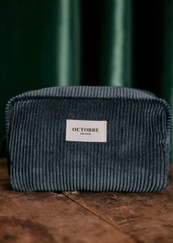 Trousse De Toilette Twyman Velours Côtelé-Sezane Shop
