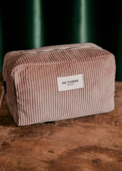 Trousse De Toilette Twyman Velours Côtelé-Sezane Shop
