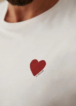 T-Shirt Coeur Chamade-Sezane Cheap