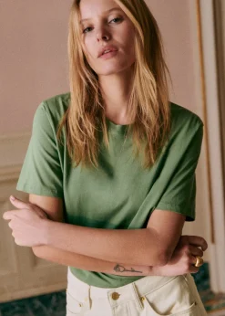 T-Shirt Conrad-Sezane Flash Sale