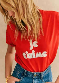 T-Shirt Je T'aime - Création Rose-Sezane Fashion